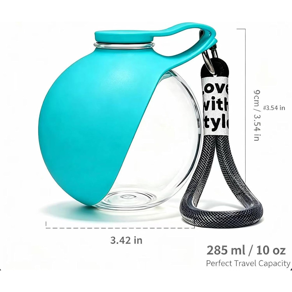 Portable Dog Water Bottle with Silicone Bowl image 2