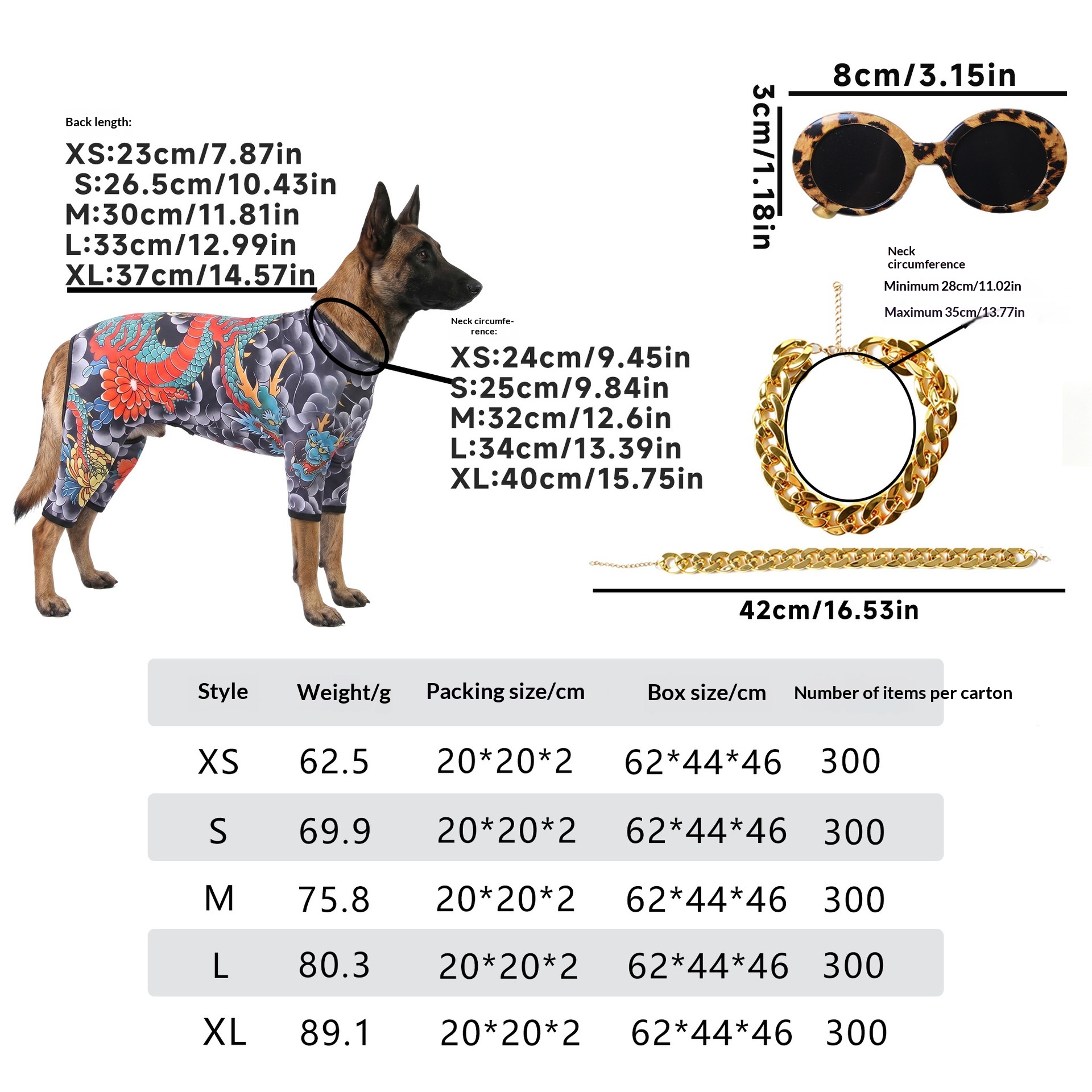 Pet Tattoo Four-Legged Apparel Dog Clothing image 2
