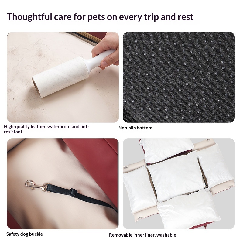 Universal Pet Cat Bed Removable And Washable Waterproof And Non-stick To Fur image 6
