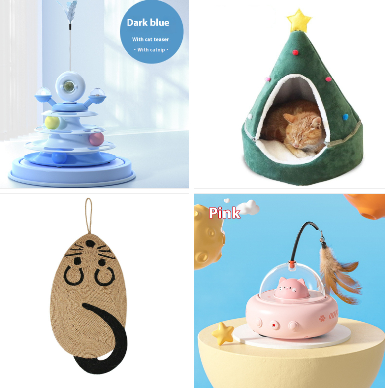 Smart Electric UFO Cat Teaser Toy image 2