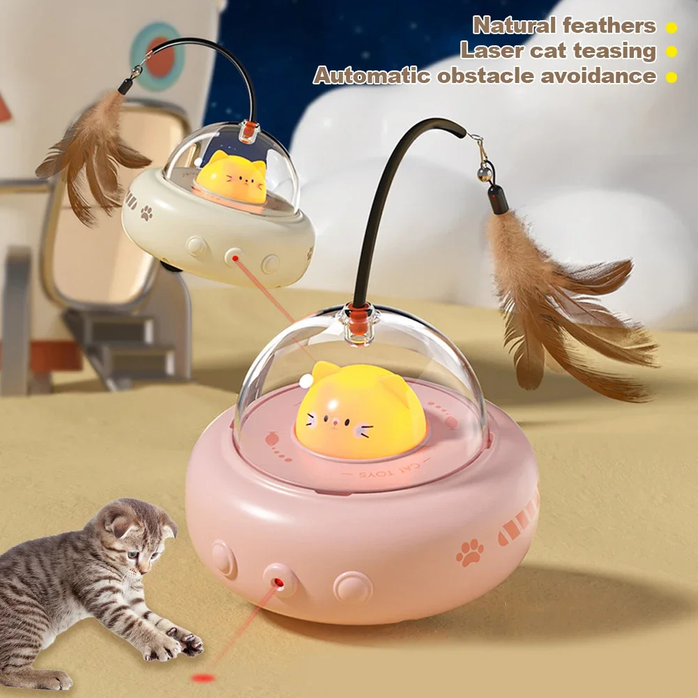 Smart Electric UFO Cat Teaser Toy image 7