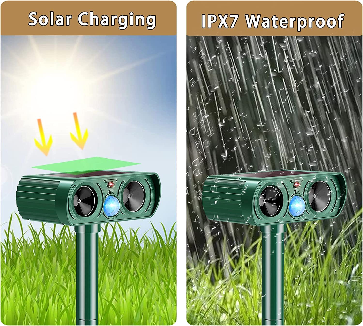 Solar Ultrasonic Animal Repellent image 15