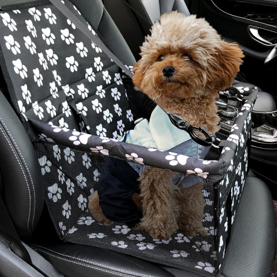 Portable Dog and Cat Travel Car Seat image 7