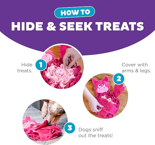 Pink Pig Plush Snuffle Mat image 5