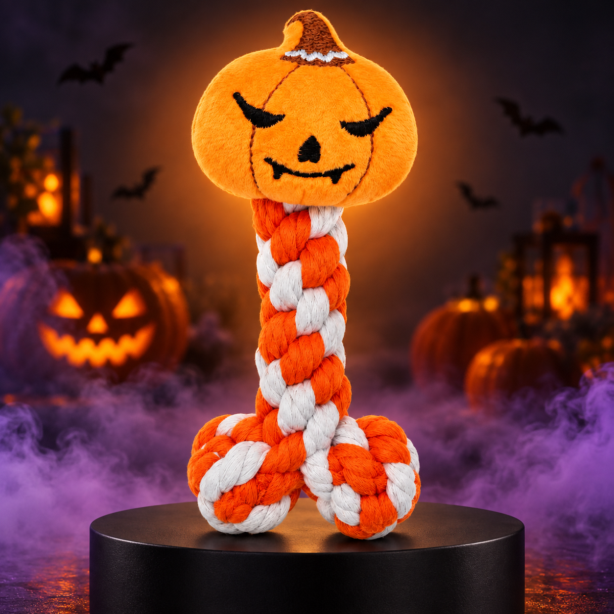 Halloween Spider Plush Tug Dog Toy image 4