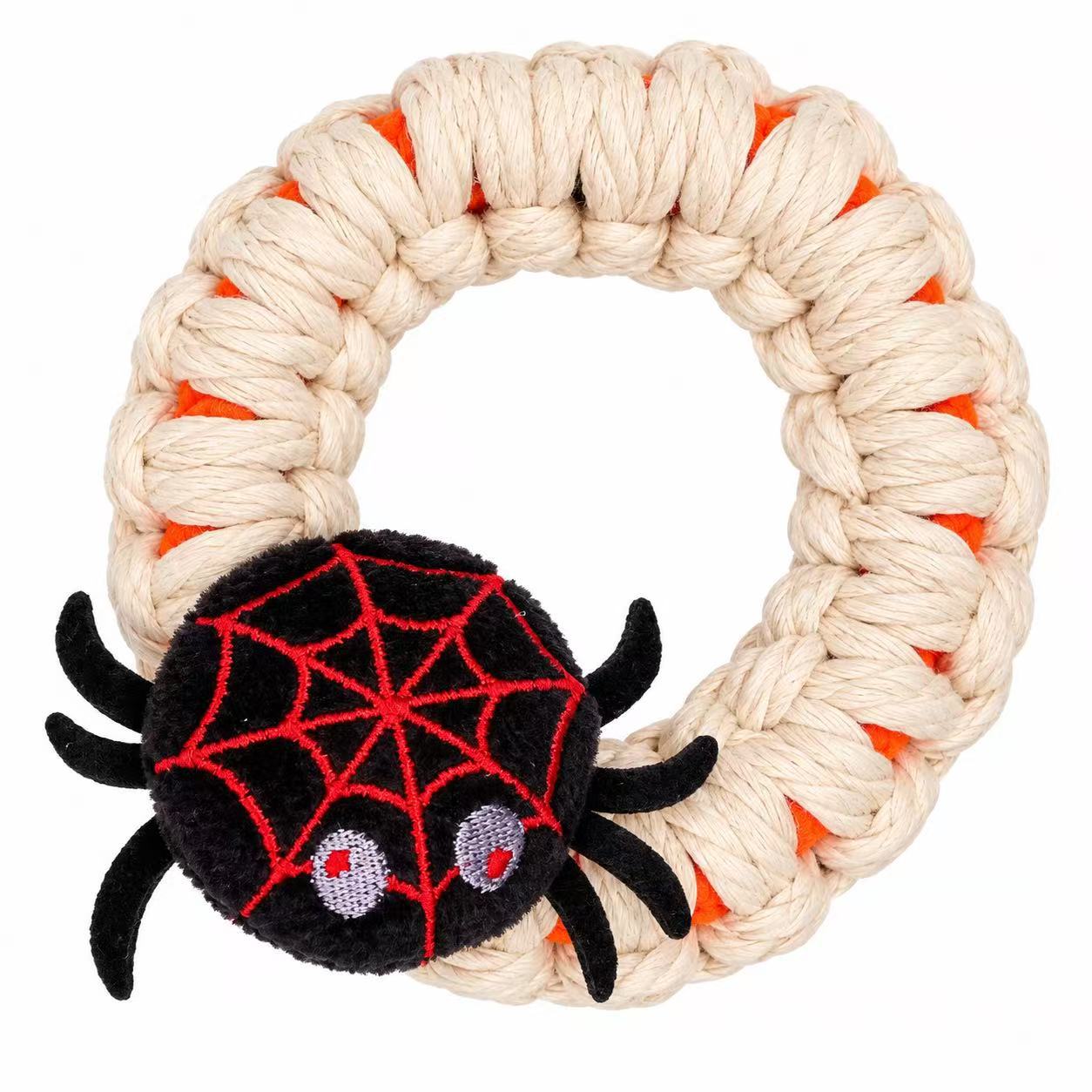 Halloween Spider Plush Tug Dog Toy image 5