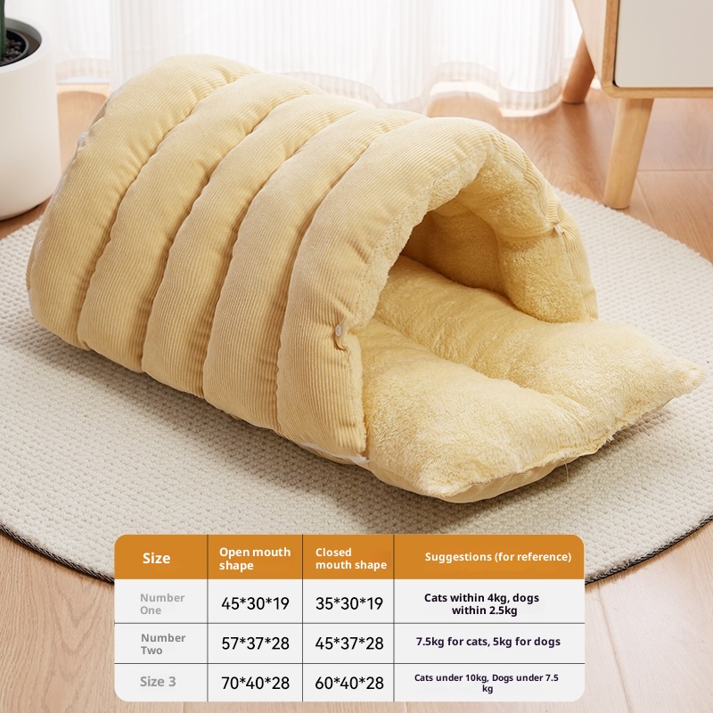 Sleeping Bag-style Cat Bed image 10