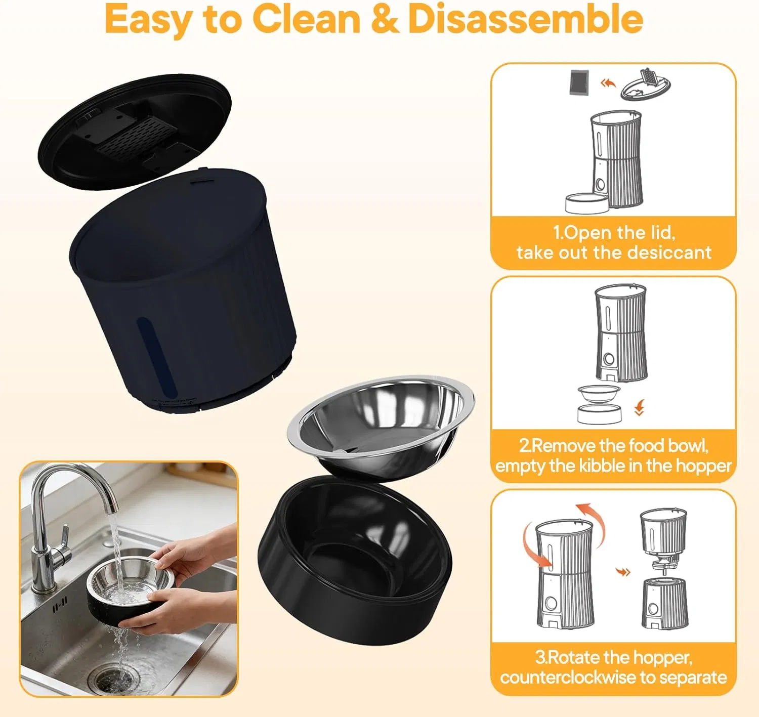 Smart WiFi 4L Pet Feeder image 4