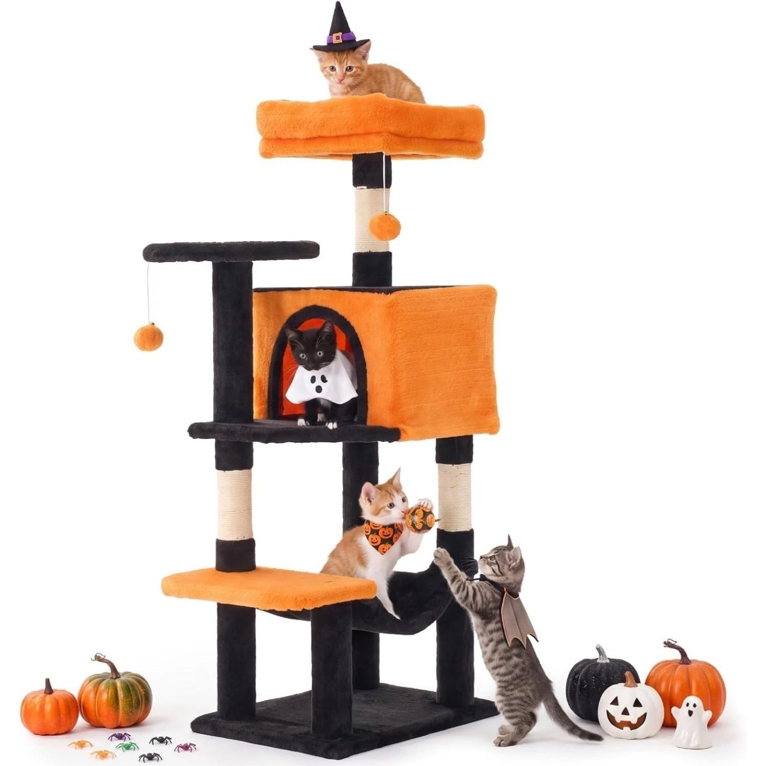 Multi-Level Cat Tree with Sisal Posts image 3