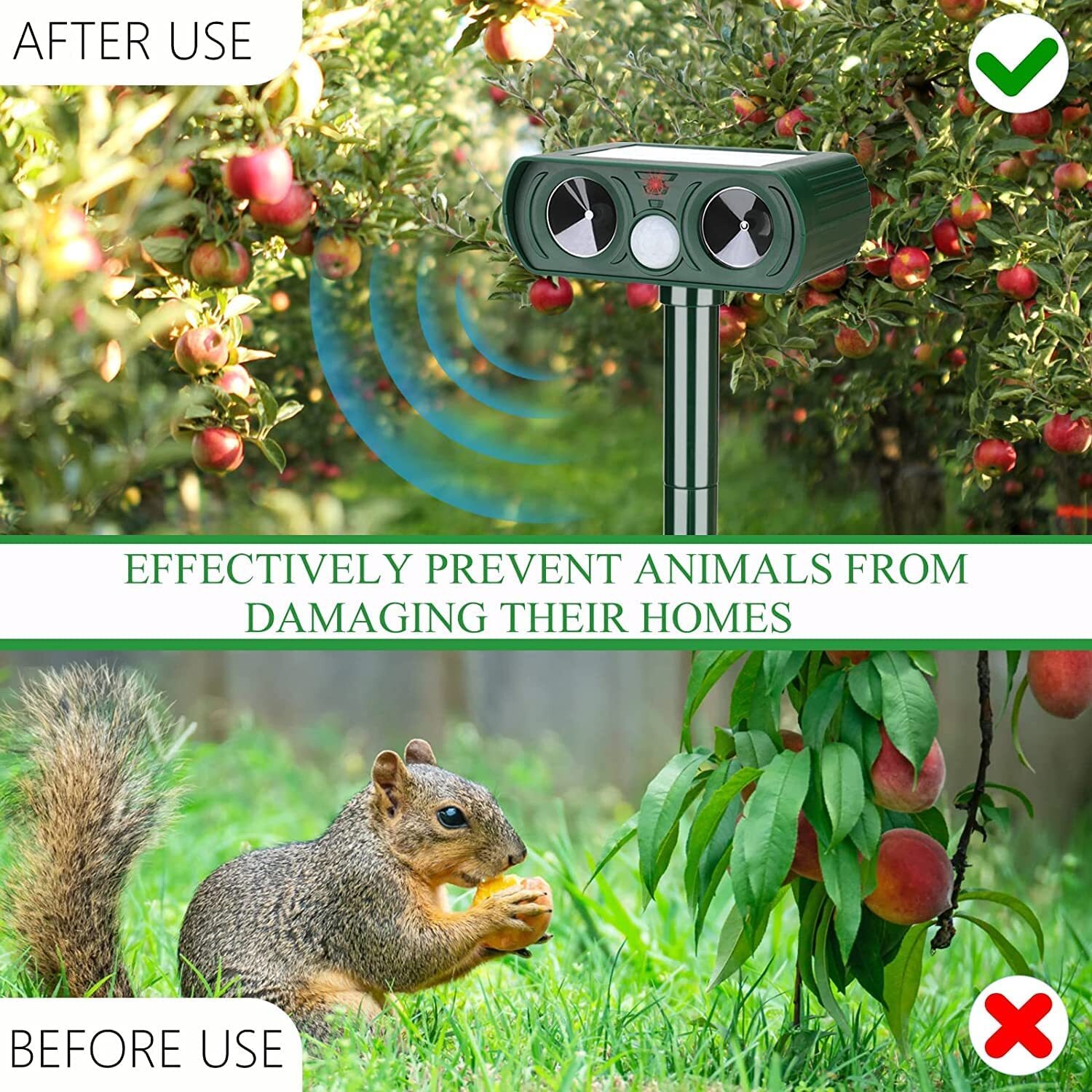 Solar Ultrasonic Animal Repellent image 13