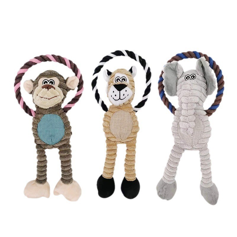 Monkey Rope Chew and Tug Dog Toy image 4
