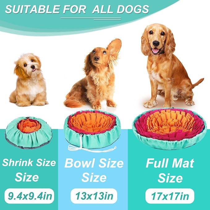 Interactive Dog Snuffle Mat for Slow Eating image 2