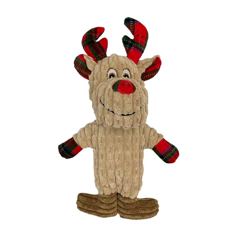 Christmas Squeaky Plush Dog Toy Set image 7