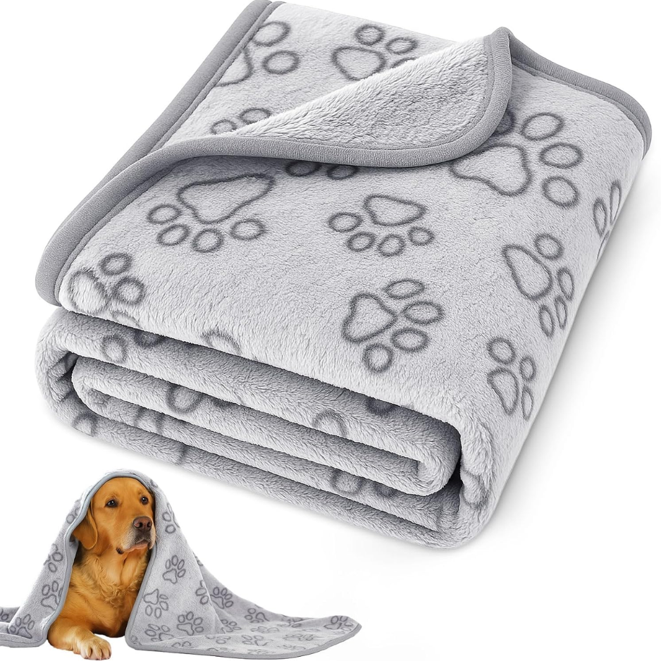 41 X 30 Inch Soft Dog Blanket For Medium Dogs & Cats image 4