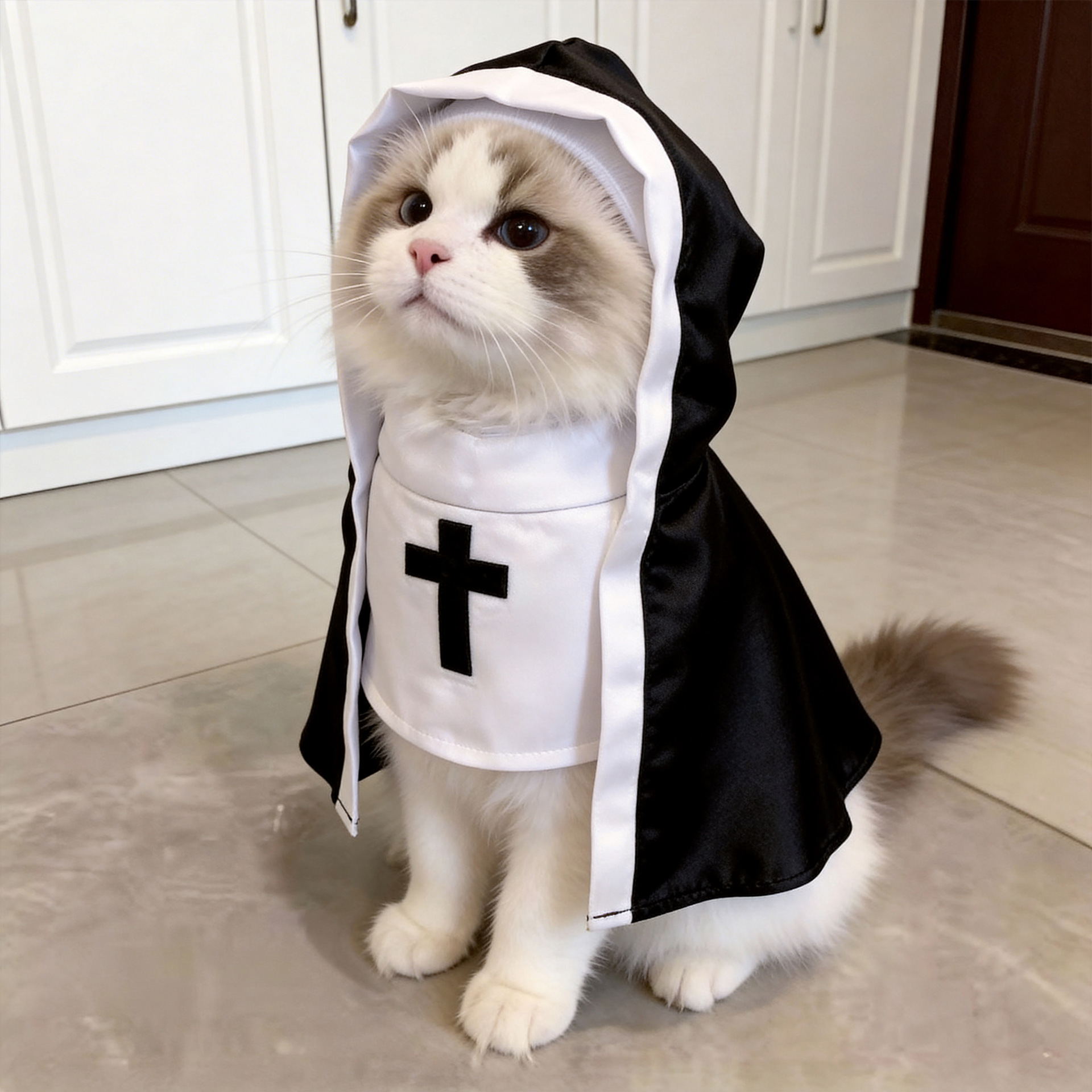 Cat Nun Costume image 5