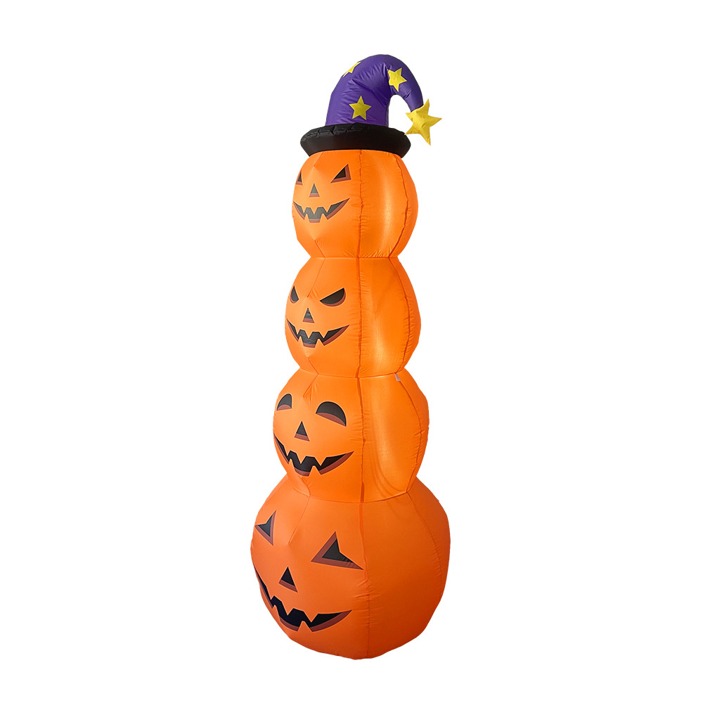 Halloween Pumpkin Inflatable Ghost Decoration image 2