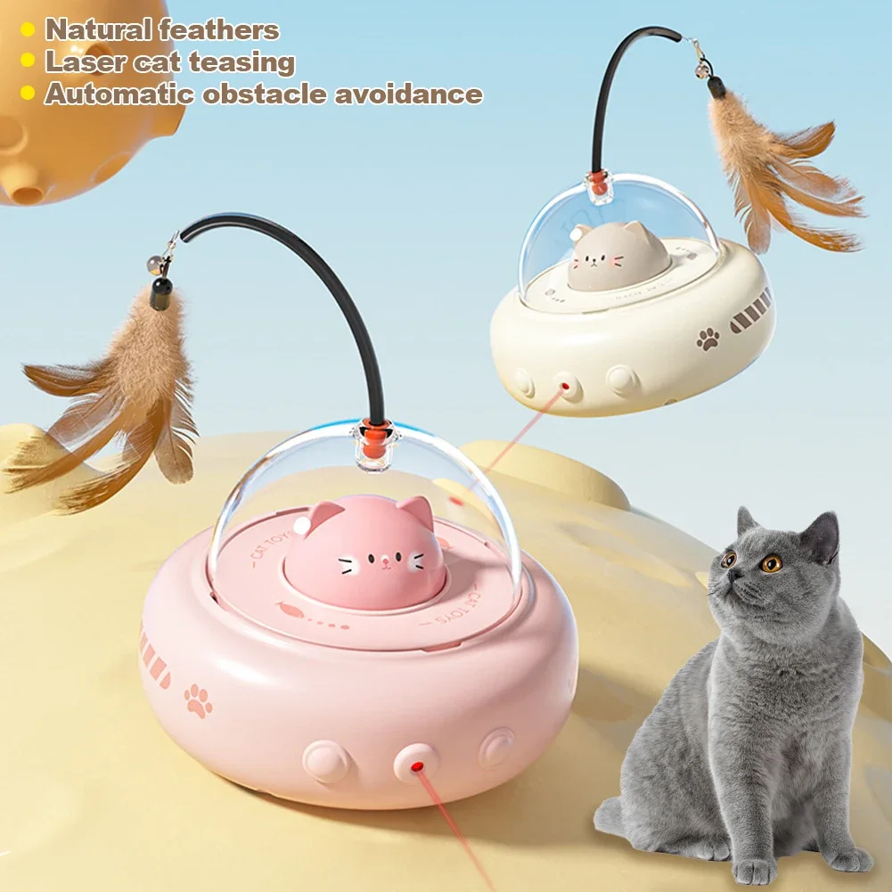 Smart Electric UFO Cat Teaser Toy image 5