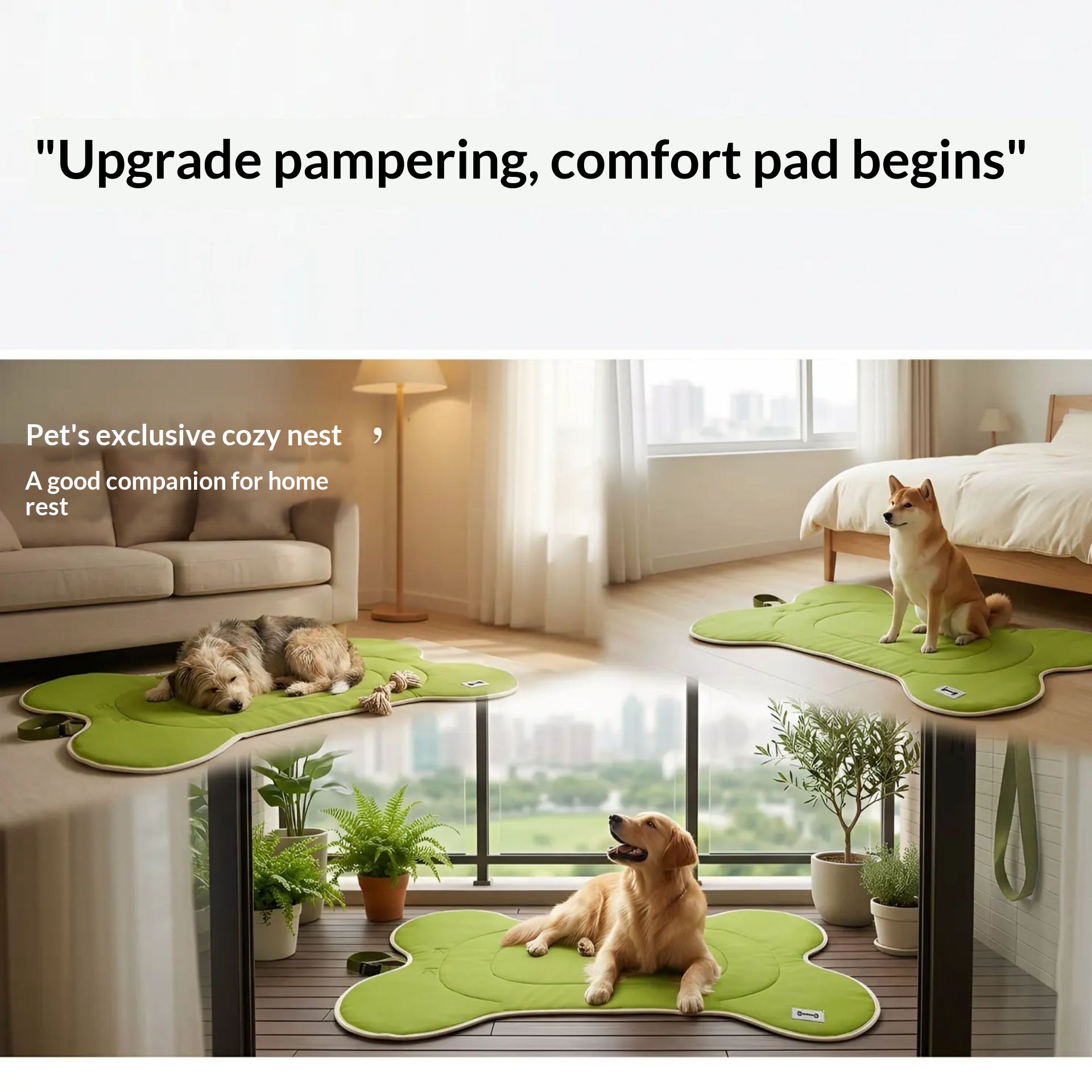 PlusPet Washable Portable Pet Sleeping Mat image 5