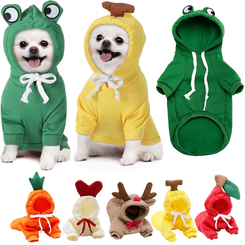 Fruit Fleece Dog Hoodie image 6