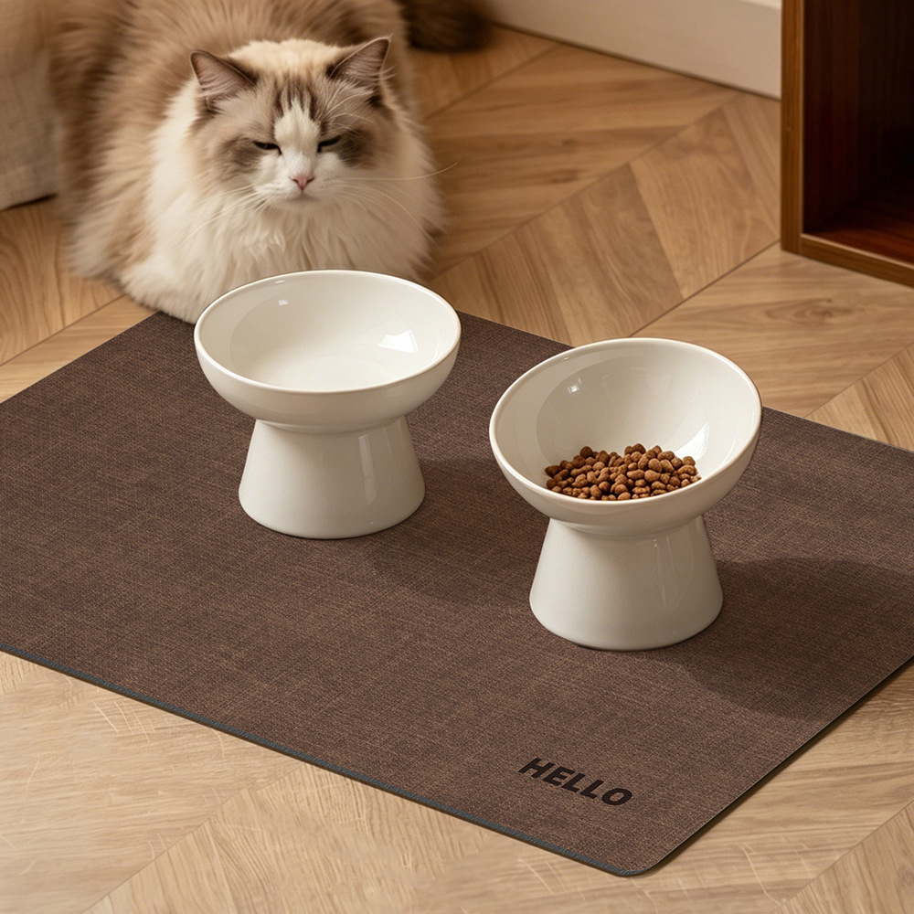 Non-slip Wash-free Waterproof Pet Feeding Mat image 5
