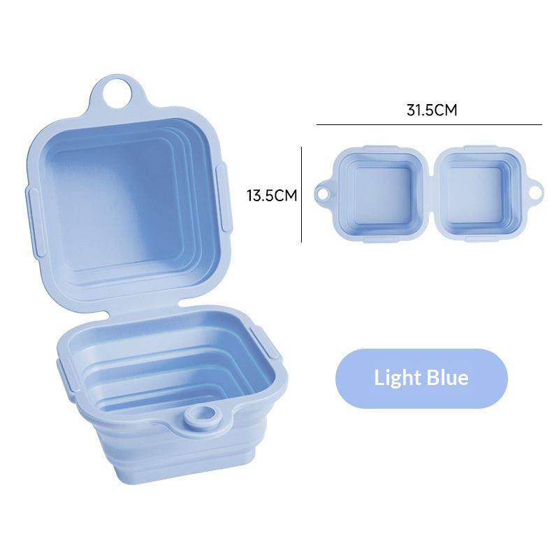 Outdoor Portable Dual Dog Feeding Bowls