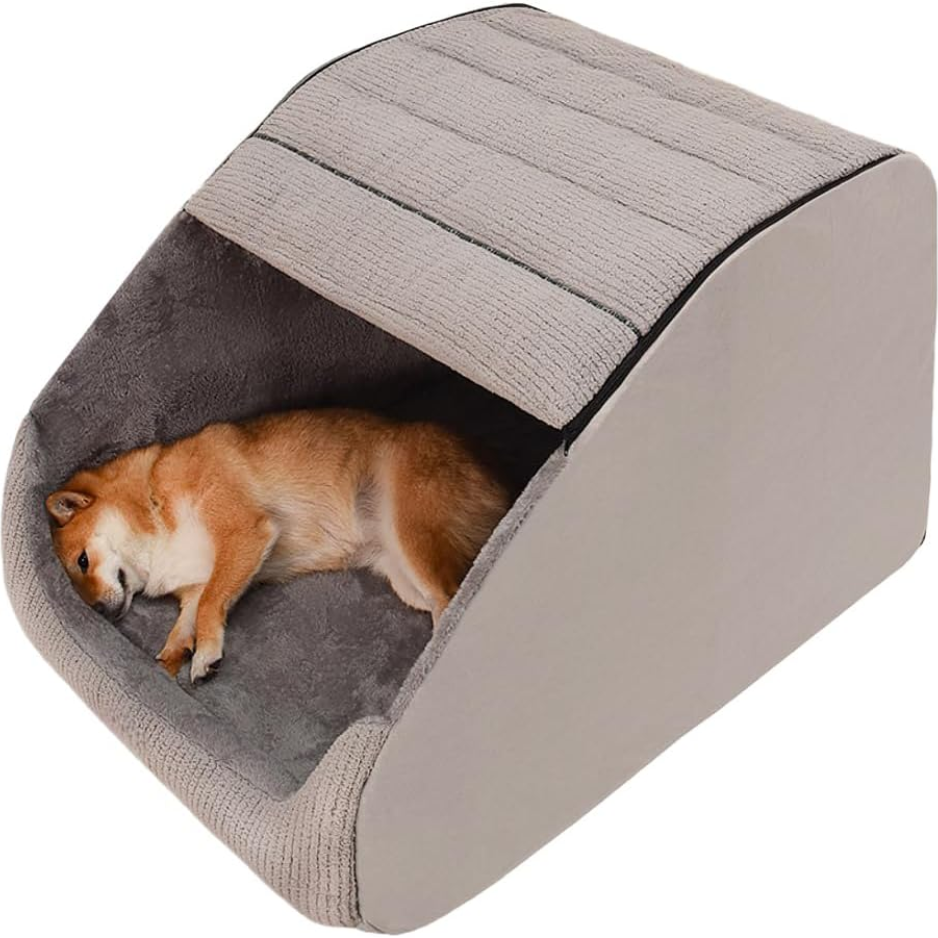 PlusPet Memory Foam Dog Cave Bed image 6