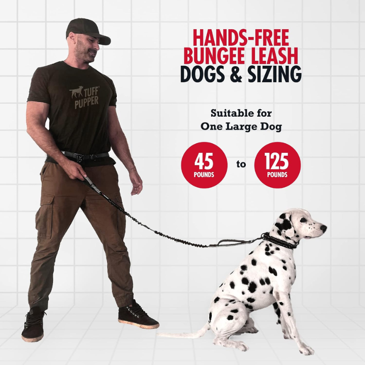 Tuff Pupper Hands-Free Bungee Dog Leash image 4