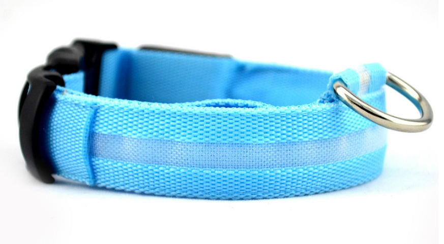 LED Nylon Luminous Safety Dog Collar image 3