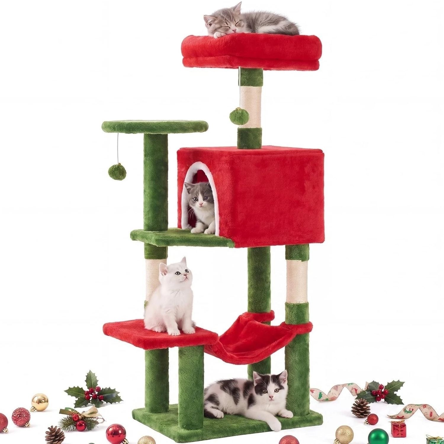 Multi-Level Cat Tree with Sisal Posts image 5