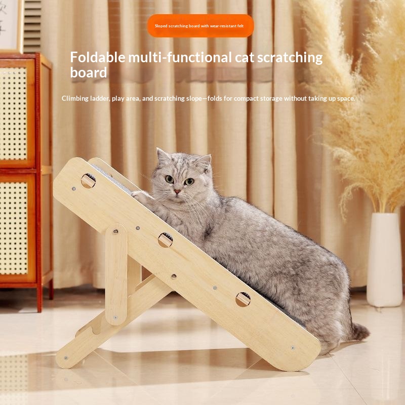 Adjustable Wooden Dog Stairs image 6