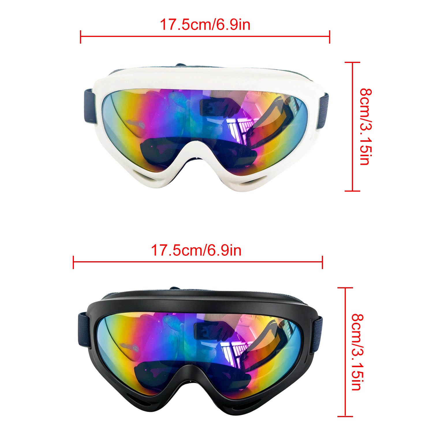 Dog Sunglasses Pet Goggles For Small Dogs Anti-Uv Glasses Eye Protect Windproof image 2