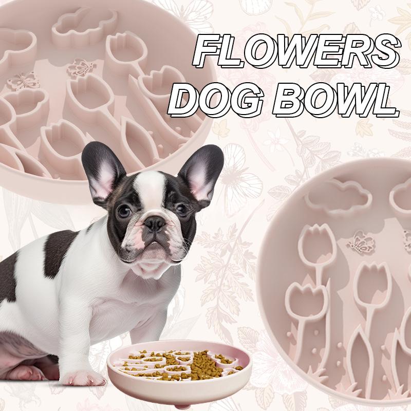 Tulip Silicone Slow-Feeding Mat with Suction Cup image 6