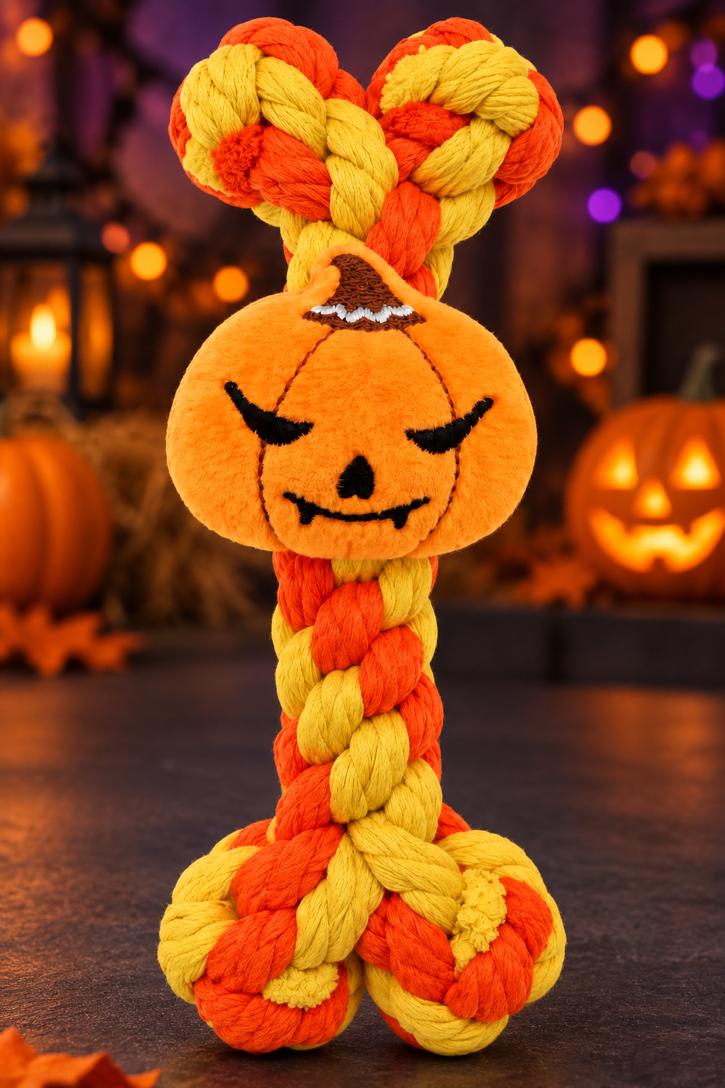 Halloween Spider Plush Tug Dog Toy image 10