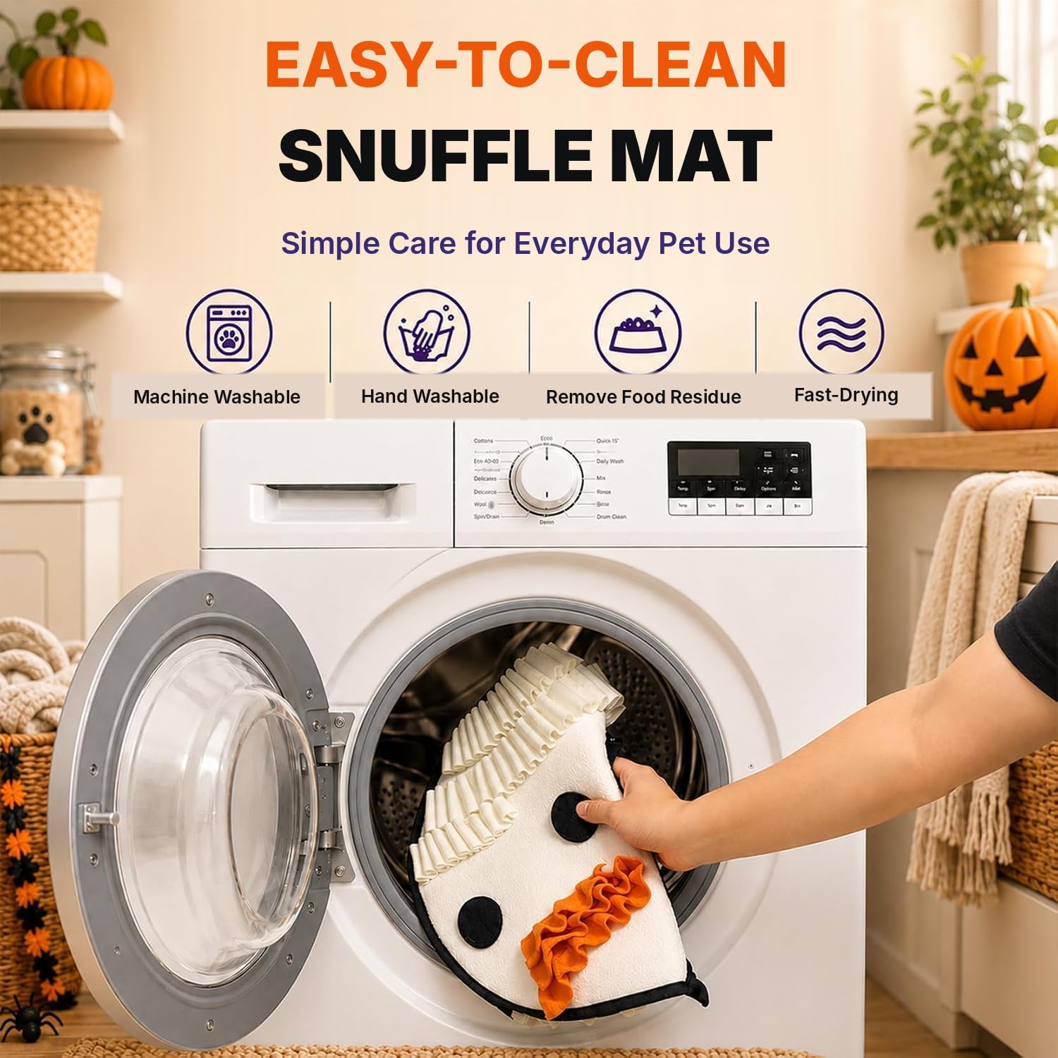 Halloween Ghost Snuffle Mat image 7