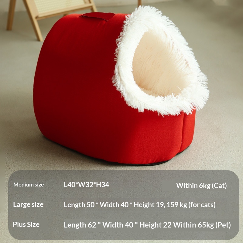 Blanket Warming Blanket Cat Bed Deep-sleep Cat Bed Cat House image 4