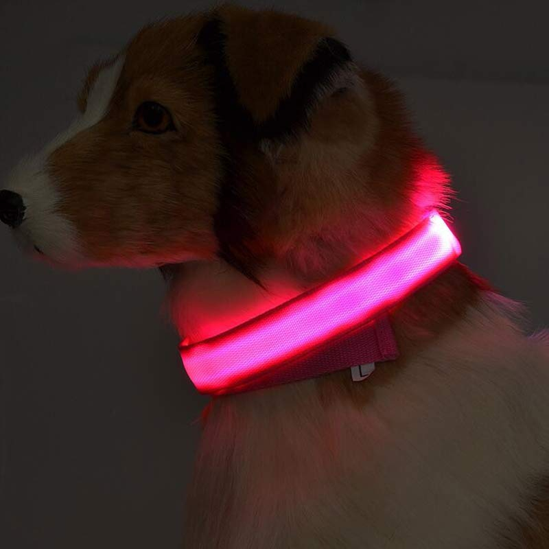 LED Nylon Luminous Safety Dog Collar image 5