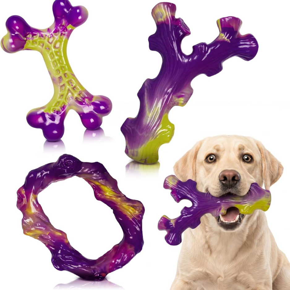 Tough Chew Toys for Aggressive Dogs 3-Pack image 6
