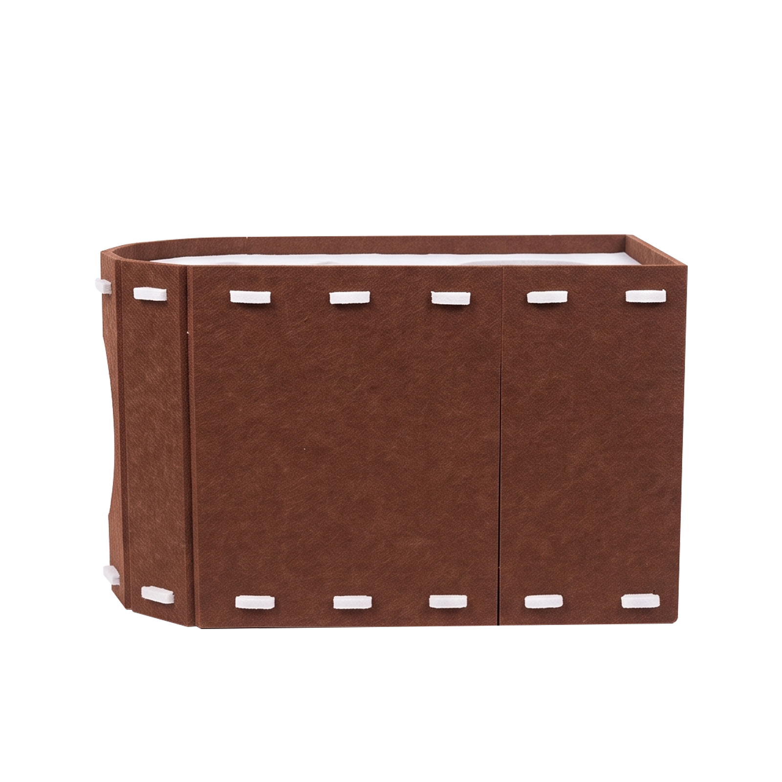 X-shaped Cat Bed - Dark Brown And Light Brown Colors image 8