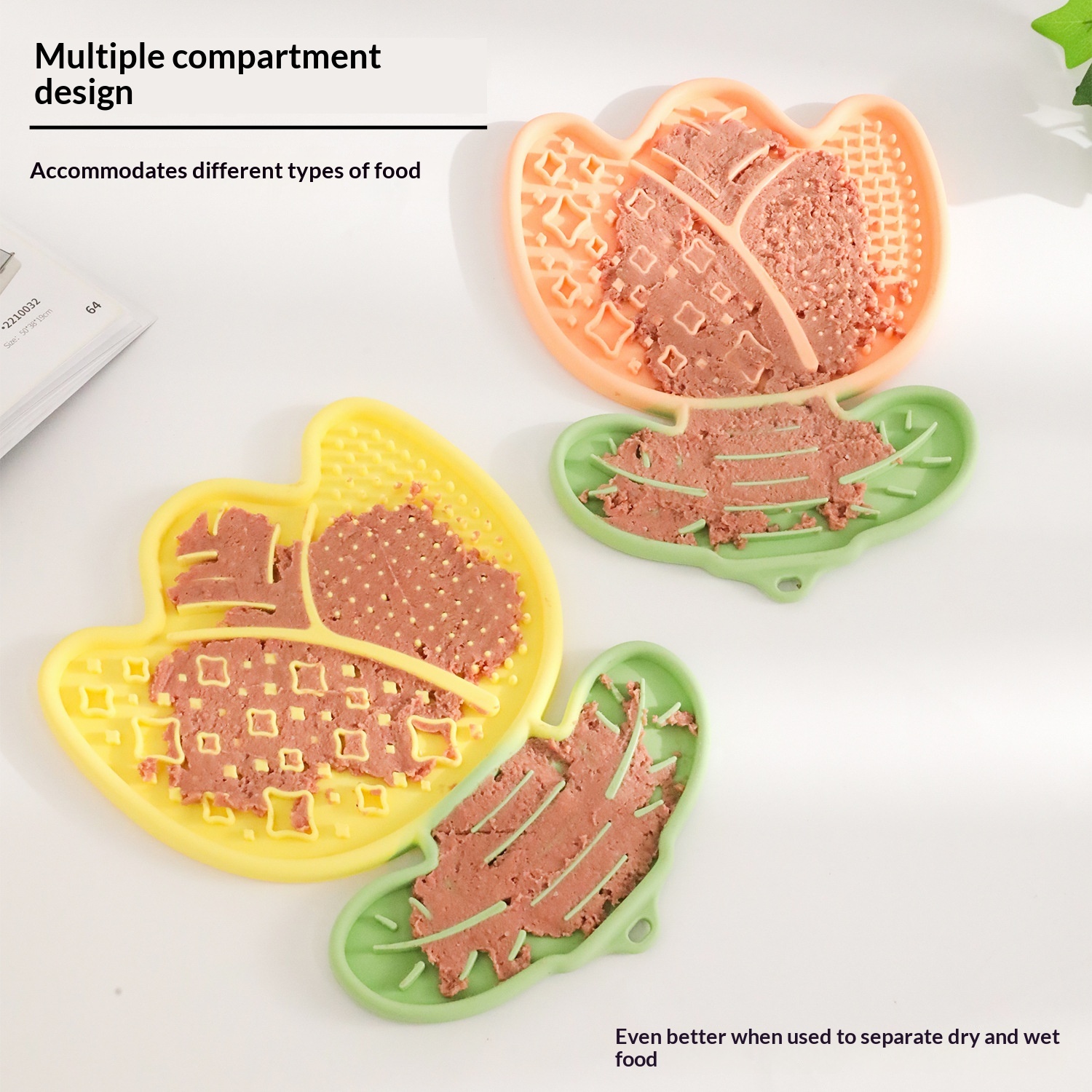 Pet Suction Cup Silicone Slow Feeding Bowl Licking Mat image 5