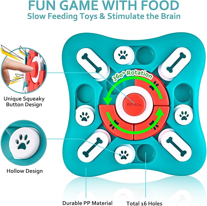 Interactive Dog Puzzle Treat Dispenser image 4