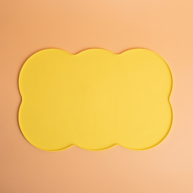 Non-slip Waterproof Silicone Pet Cat And Dog Feeding Mat image 4