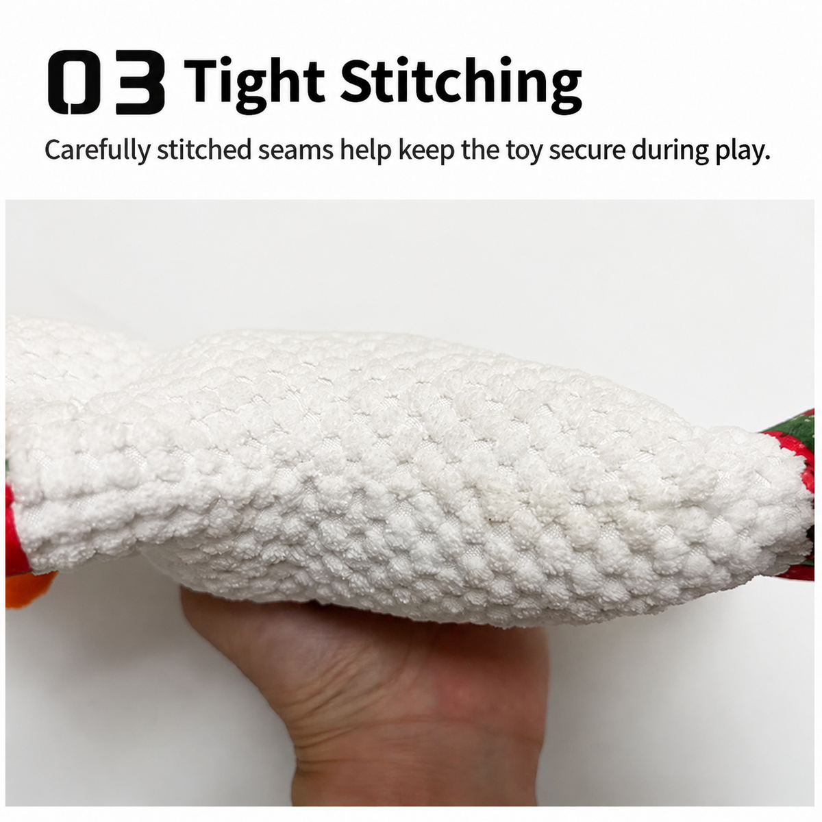 Christmas Squeaky Plush Dog Toy Set image 5