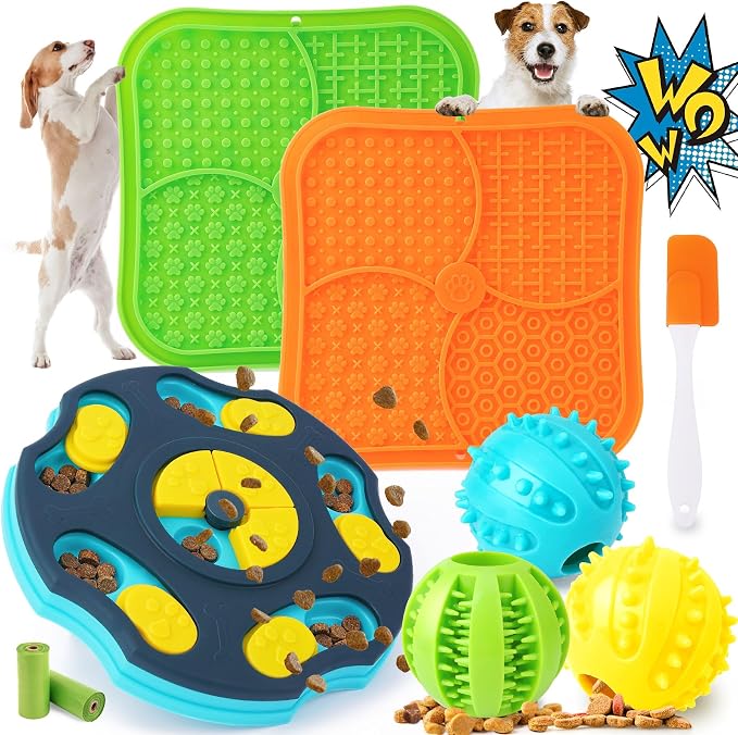 Dog Enrichment Toy Set with Lick Mats image 3