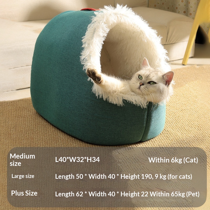 Blanket Warming Blanket Cat Bed Deep-sleep Cat Bed Cat House image 2