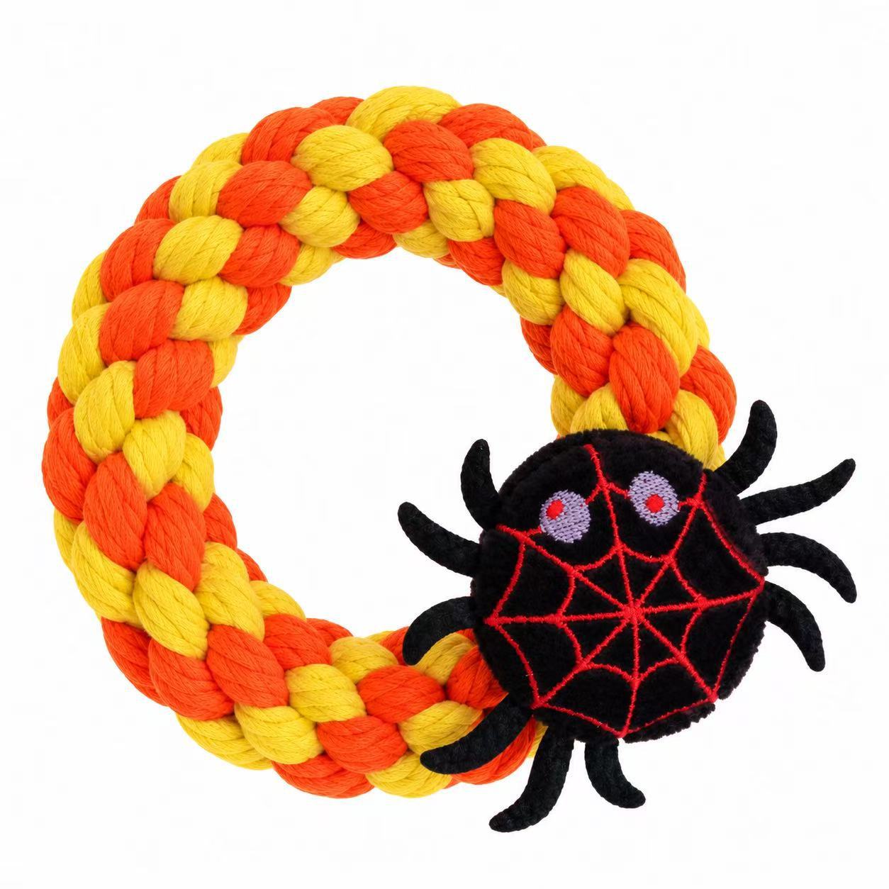 Halloween Spider Plush Tug Dog Toy image 17
