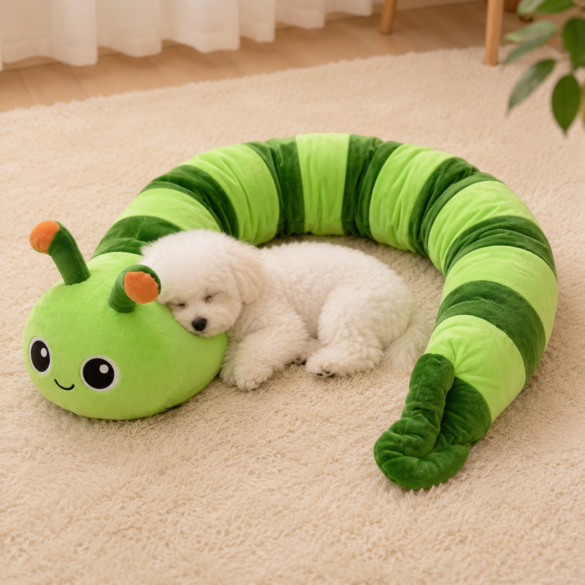 Caterpillar Dog Bed Pillow image 5