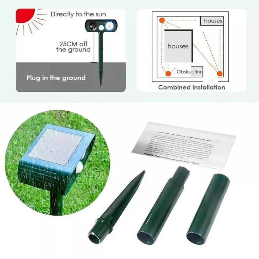 Solar Ultrasonic Animal Repellent image 17