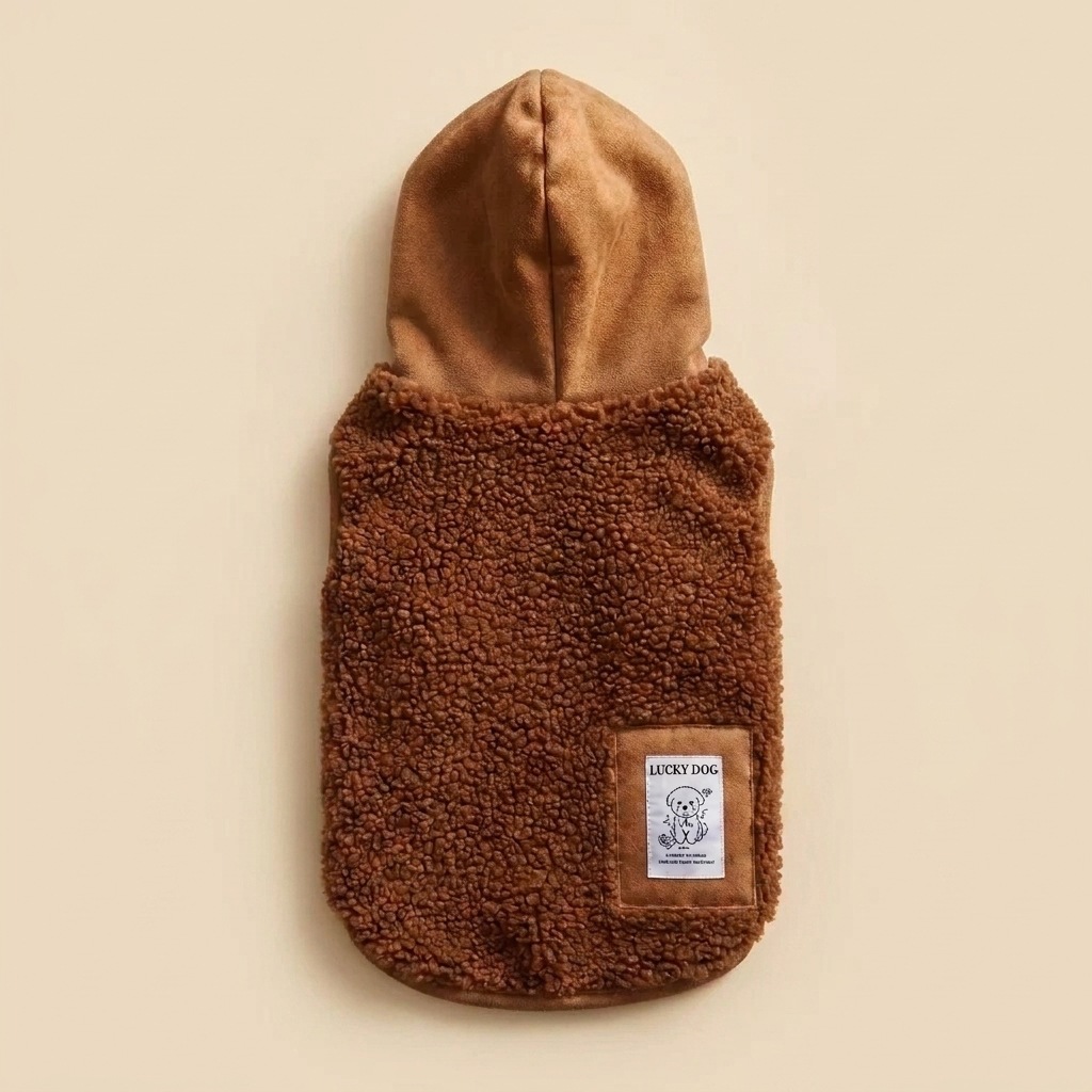 Detachable Hooded Warm Dog Vest image 4