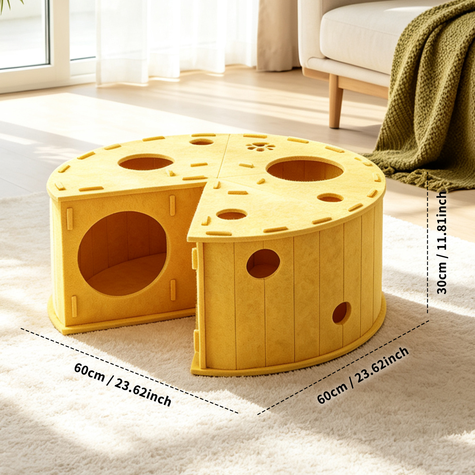 Cakes Cat Bed 60x30x60 image 7
