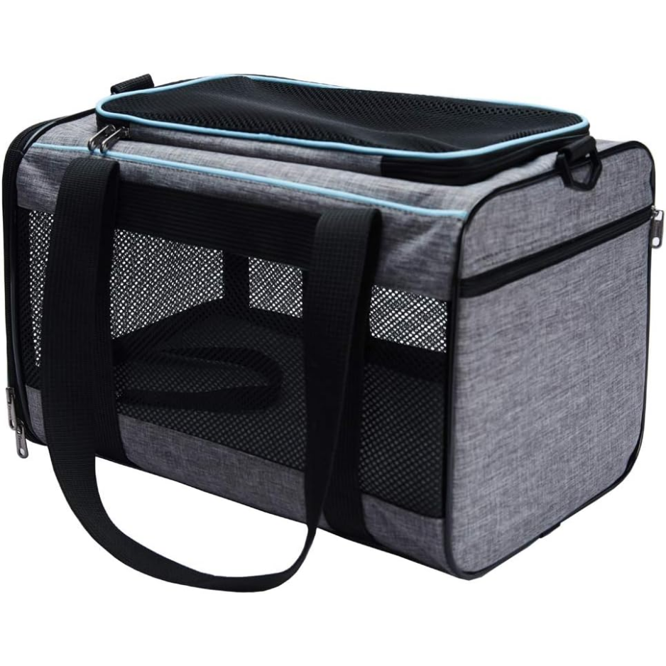 17.5x11x11 Pet Carrier For Cats Toy Of Fabric Pet Home image 2